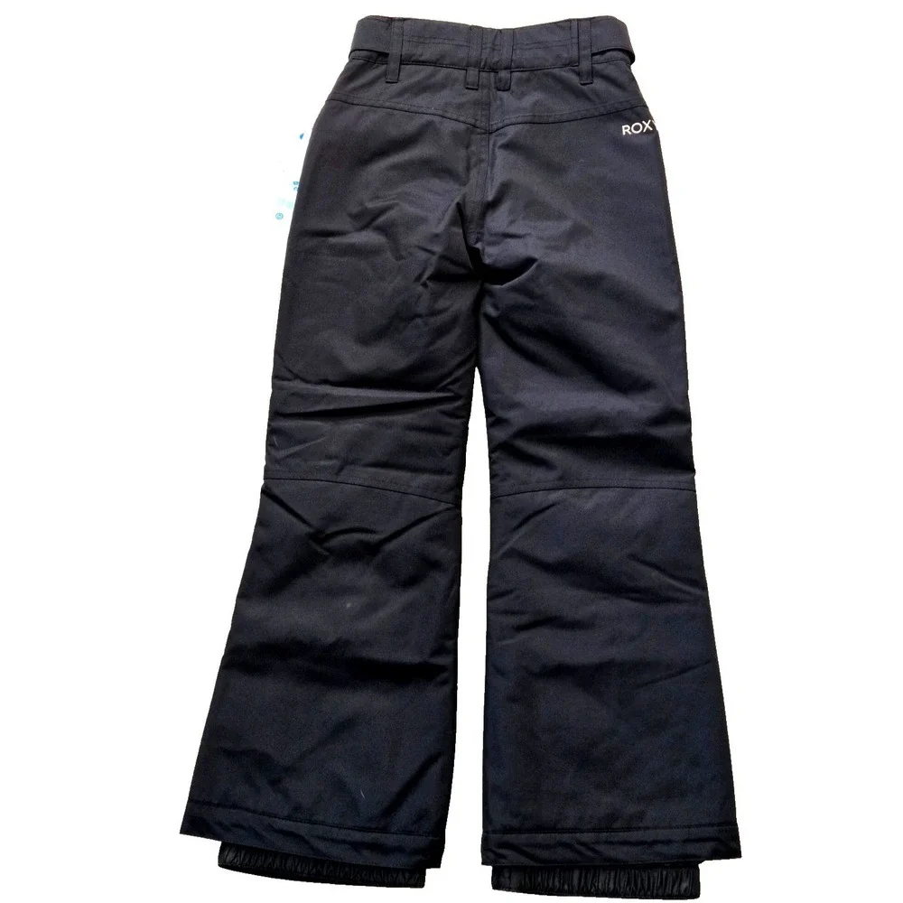 Roxy Backyard Snow Pant Girls Size 8 Black NWT